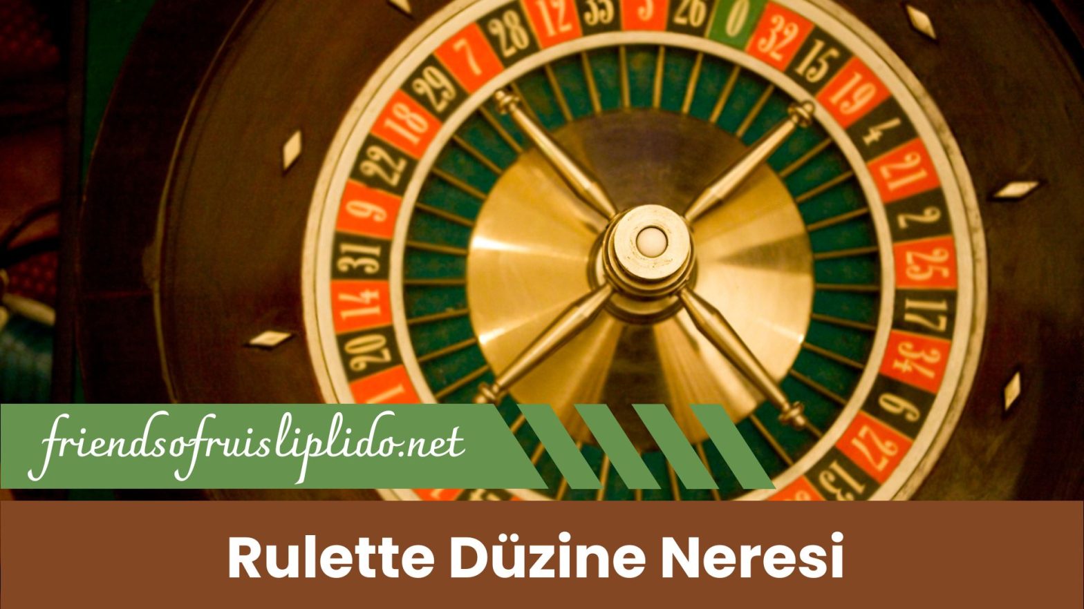 Rulette Düzine Neresi
